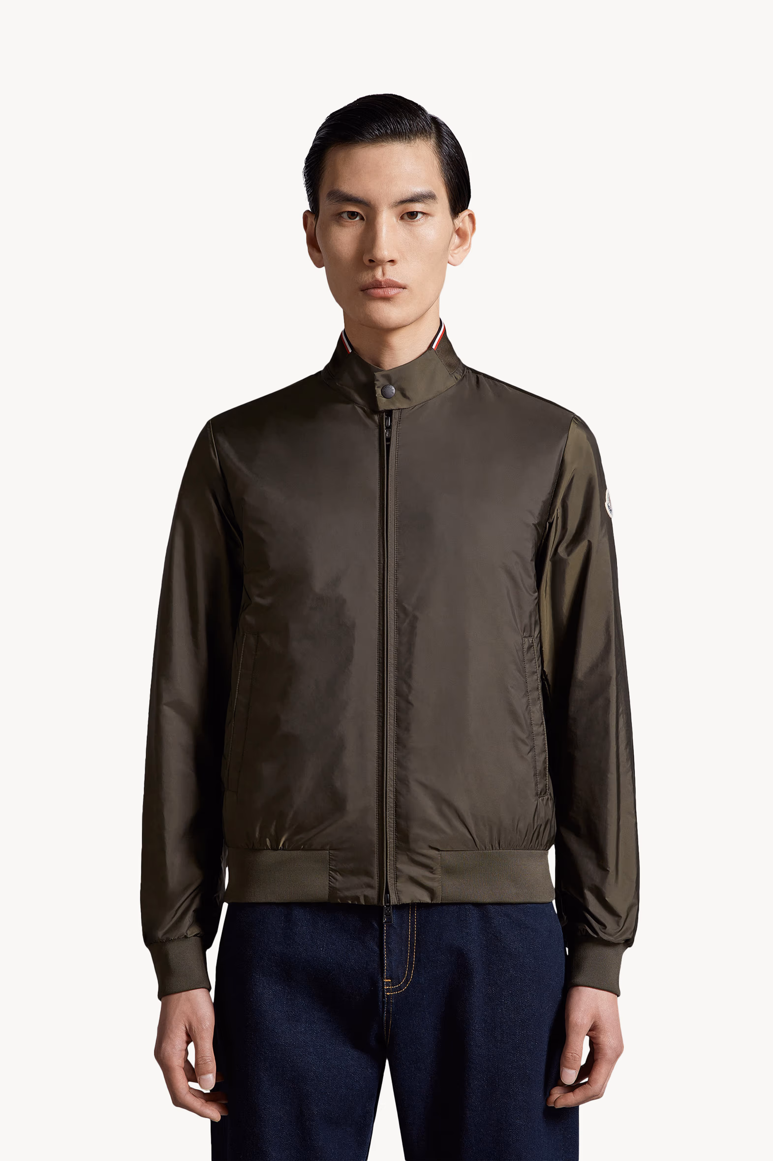 Veste Imperméable Reppe Hommes Vert Foncé Moncler 3